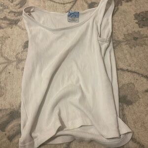 White tank top